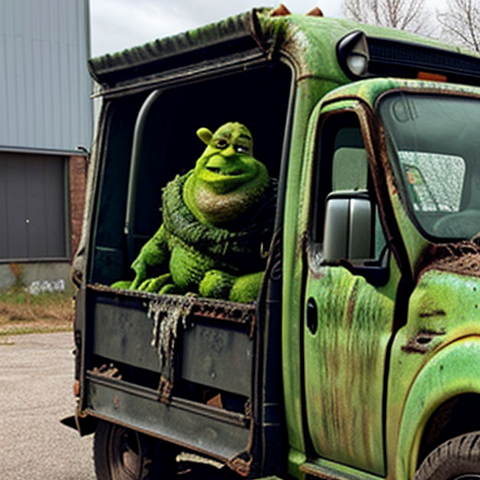 Shrek Truck